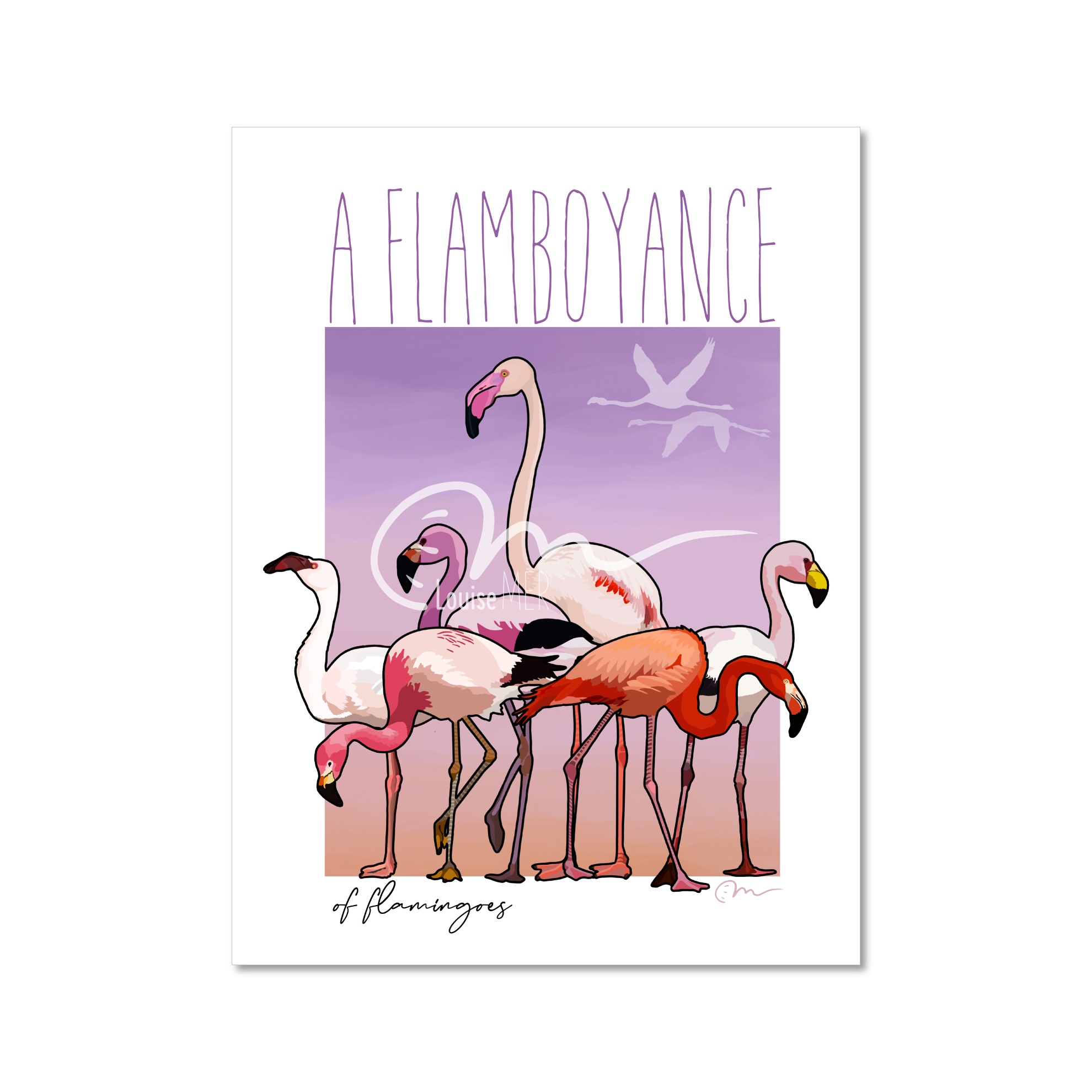 Comics - A flamboyance of flamingoes